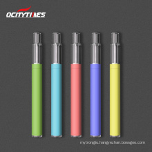 No Metal All glass cbd vape pen rechargeable E cigarette